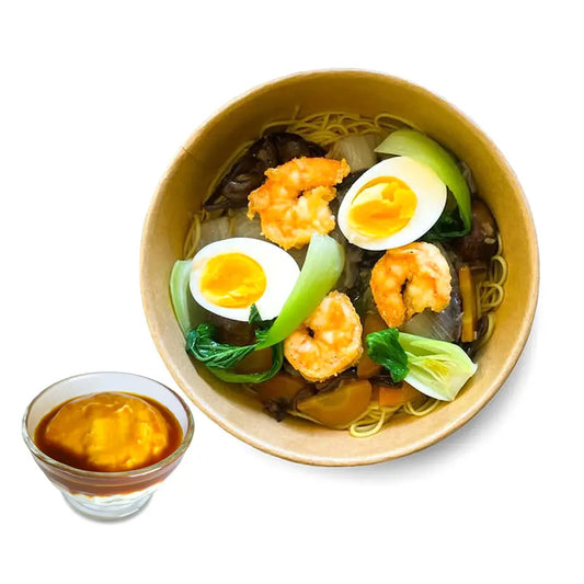 Formule Bento – Nouilles aux légumes et crevettes (27 oct. – 1er nov.)